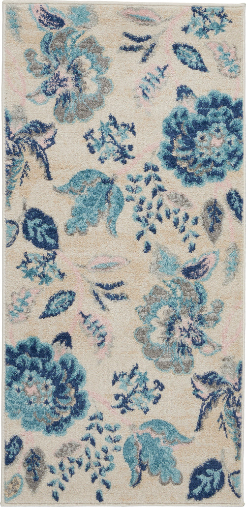 The Rug Corner Nourison Home Tranquil TRA02 IVLTB Area Rugs