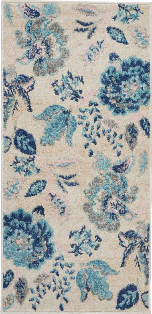 The Rug Corner Nourison Home Tranquil TRA02 IVLTB Area Rugs