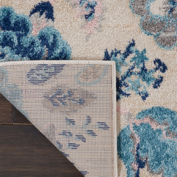 The Rug Corner Nourison Home Tranquil TRA02 IVLTB Area Rugs