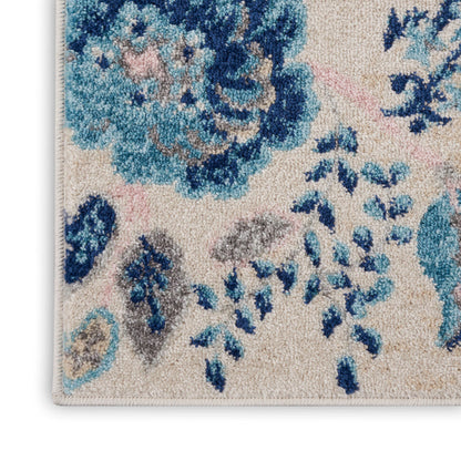 The Rug Corner Nourison Home Tranquil TRA02 IVLTB Area Rugs