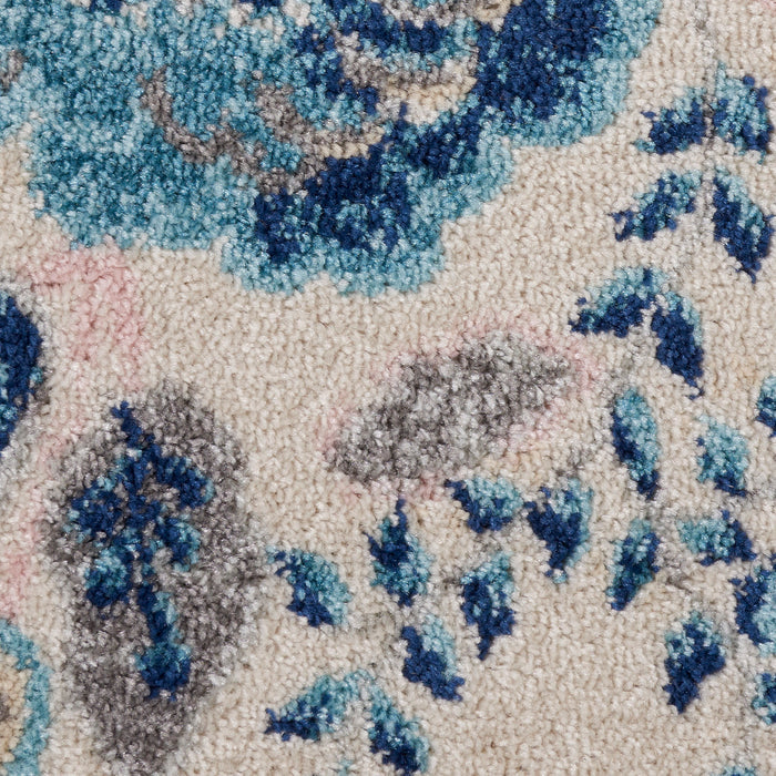 The Rug Corner Nourison Home Tranquil TRA02 IVLTB Area Rugs