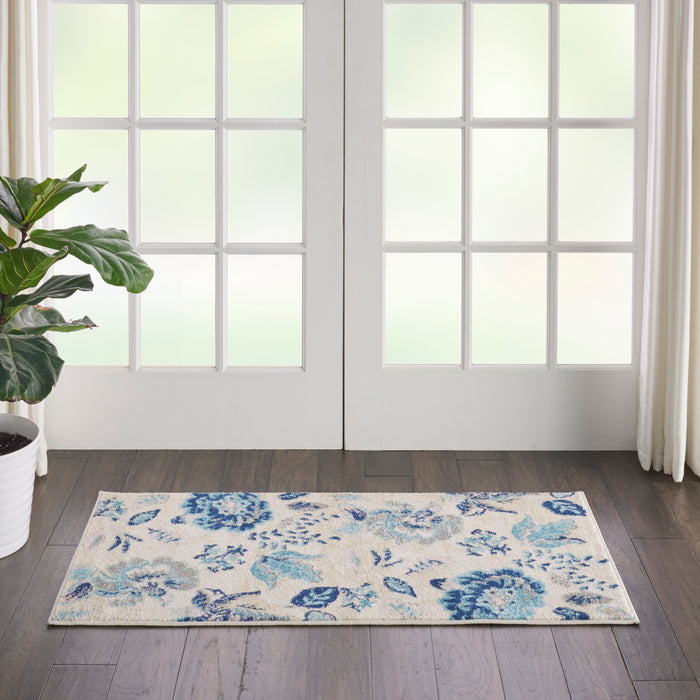 The Rug Corner Nourison Home Tranquil TRA02 IVLTB Area Rugs