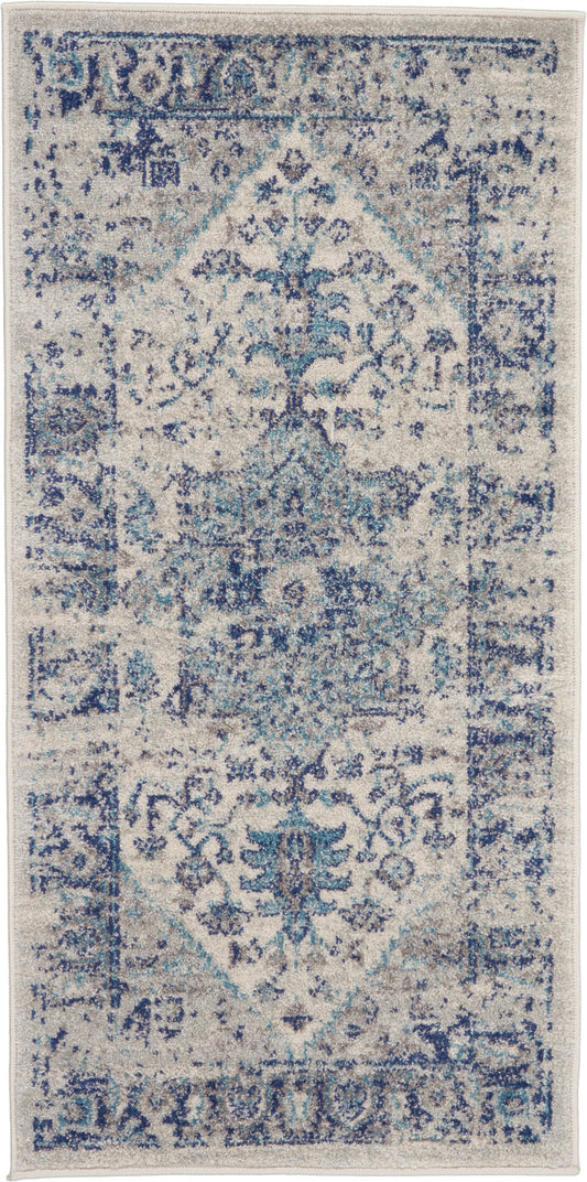 The Rug Corner Nourison Home Tranquil TRA06 IVLTB Area Rugs