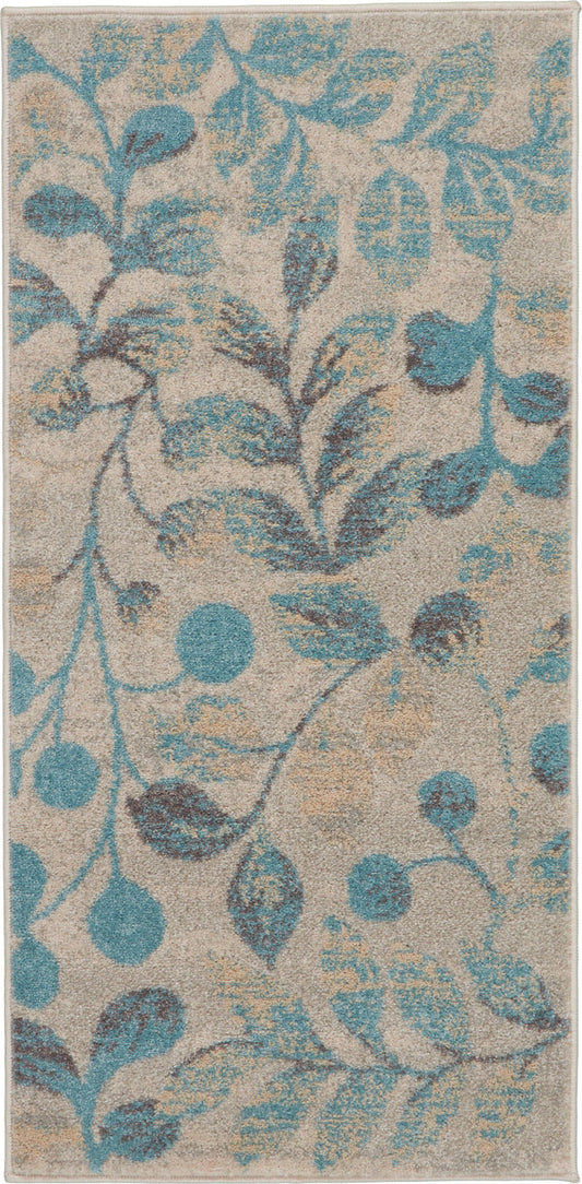 The Rug Corner Nourison Home Tranquil TRA03 IVTUR Area Rugs