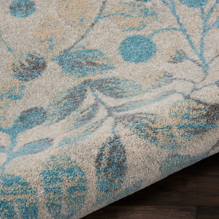 The Rug Corner Nourison Home Tranquil TRA03 IVTUR Area Rugs