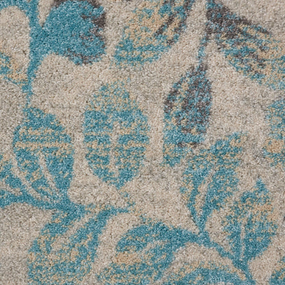 The Rug Corner Nourison Home Tranquil TRA03 IVTUR Area Rugs