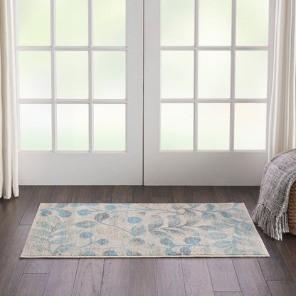 The Rug Corner Nourison Home Tranquil TRA03 IVTUR Area Rugs