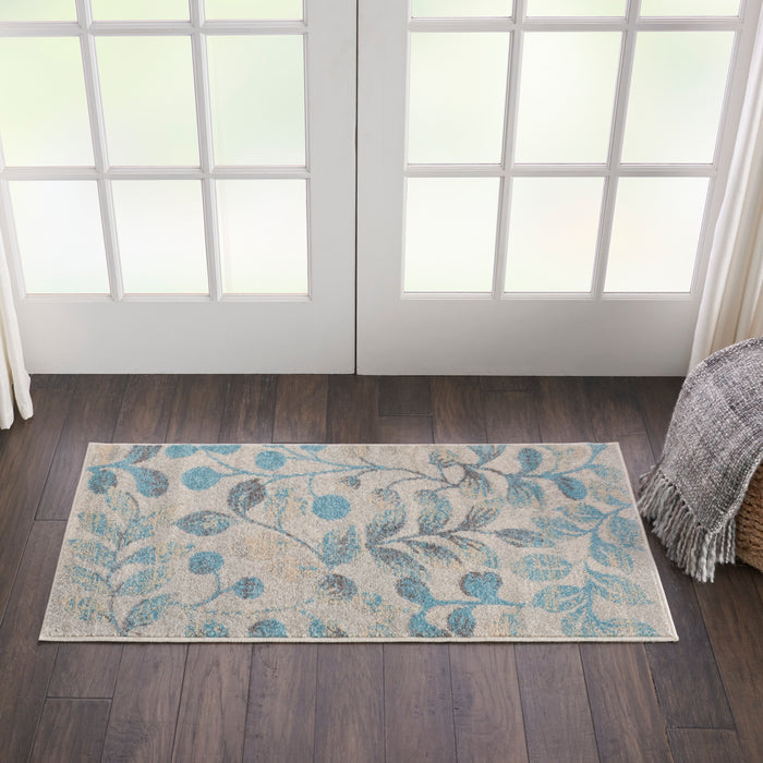 The Rug Corner Nourison Home Tranquil TRA03 IVTUR Area Rugs
