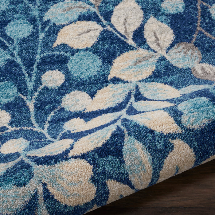The Rug Corner Nourison Home Nourison Home - Tranquil Navy Area Rug TRA03