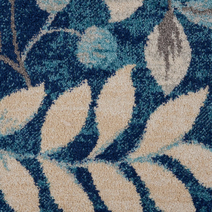 The Rug Corner Nourison Home Nourison Home - Tranquil Navy Area Rug TRA03