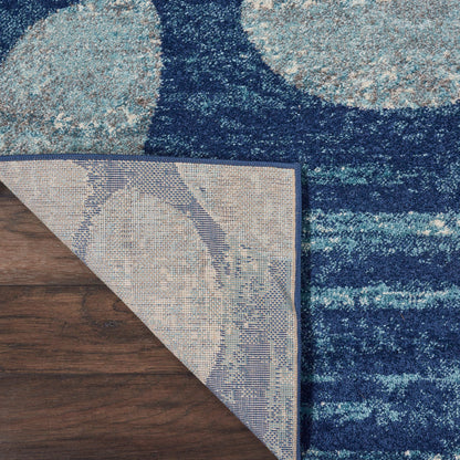 The Rug Corner Nourison Home Nourison Home - Tranquil Navy/Light Blue Area Rug TRA01