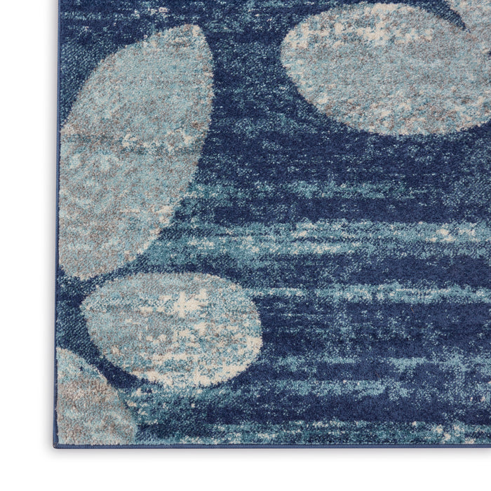 The Rug Corner Nourison Home Nourison Home - Tranquil Navy/Light Blue Area Rug TRA01