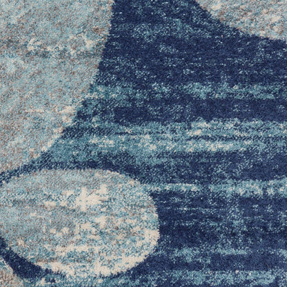 The Rug Corner Nourison Home Nourison Home - Tranquil Navy/Light Blue Area Rug TRA01