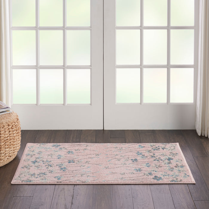 The Rug Corner Nourison Home Nourison Home - Tranquil Pink Area Rug TRA04