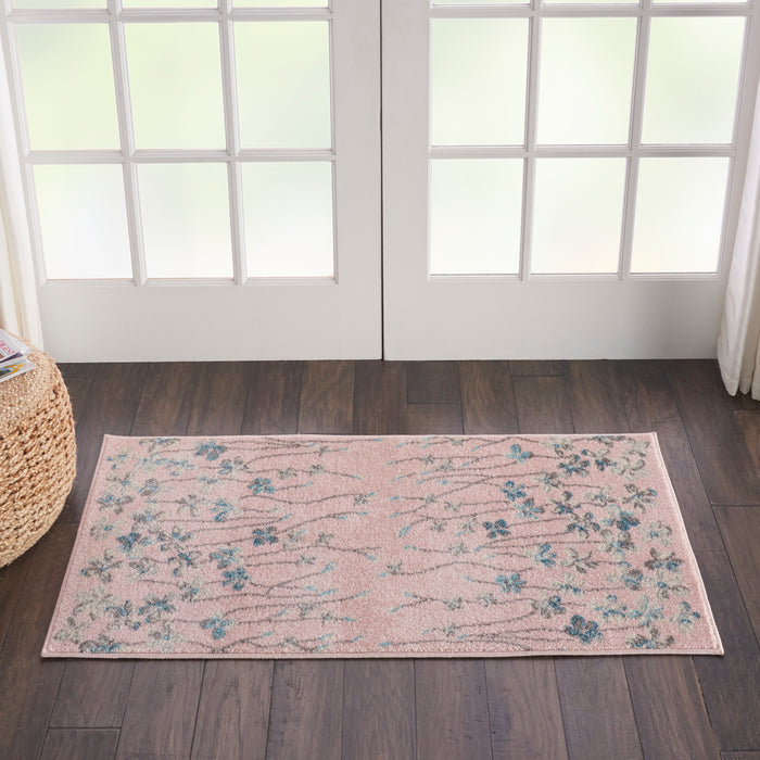 The Rug Corner Nourison Home Nourison Home - Tranquil Pink Area Rug TRA04