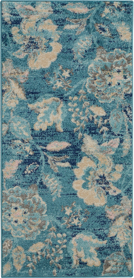 The Rug Corner Nourison Home Nourison Home - Tranquil Turquoise Area Rug TRA02