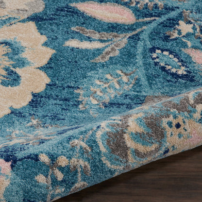 The Rug Corner Nourison Home Nourison Home - Tranquil Turquoise Area Rug TRA02