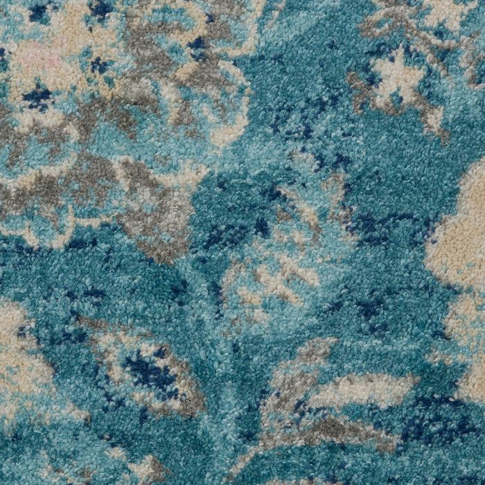 The Rug Corner Nourison Home Nourison Home - Tranquil Turquoise Area Rug TRA02