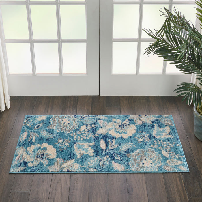 The Rug Corner Nourison Home Nourison Home - Tranquil Turquoise Area Rug TRA02