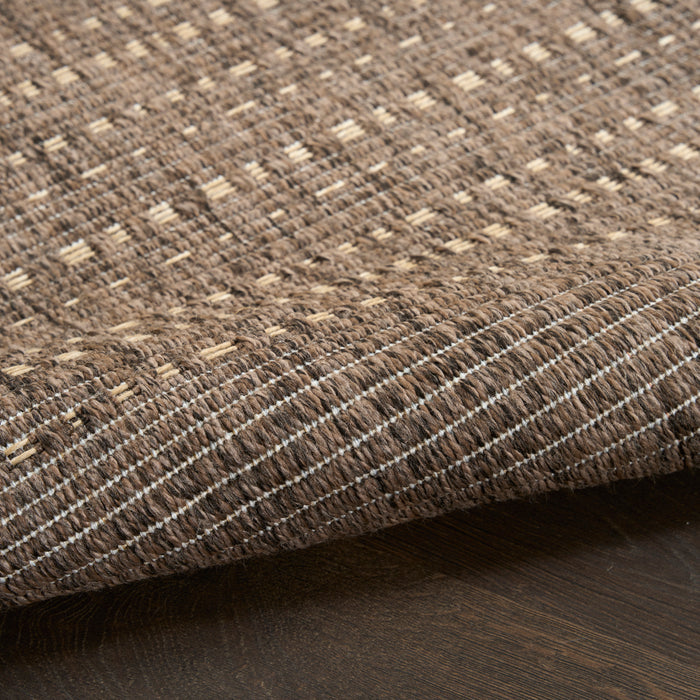 The Rug Corner Nourison Home Nourison Home - Tulum Brown Area Rug TLM01