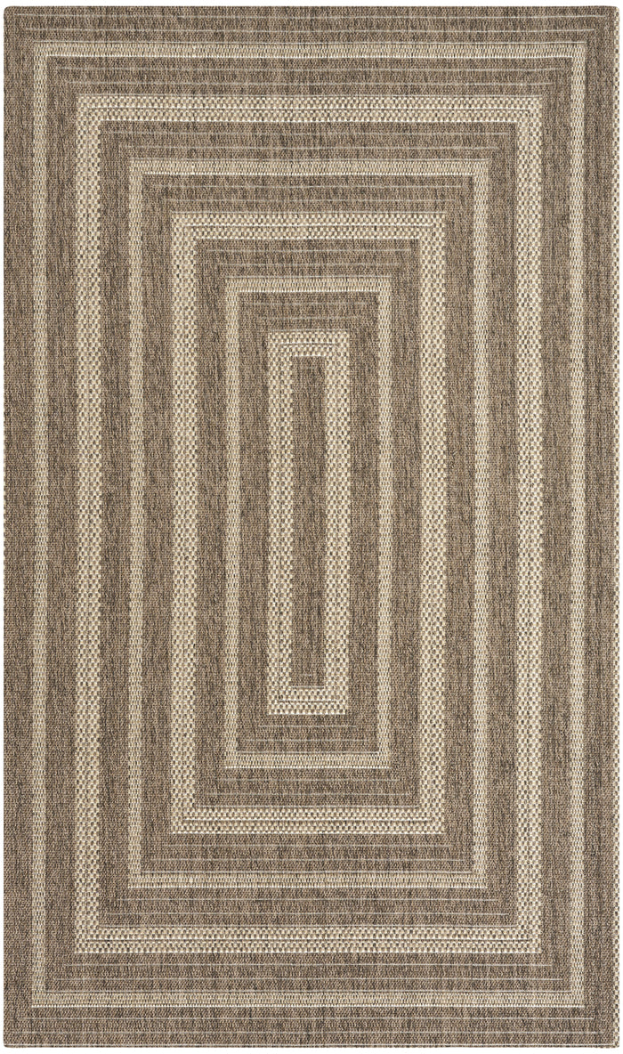 Nourison Home - Tulum Brown Area Rug TLM04