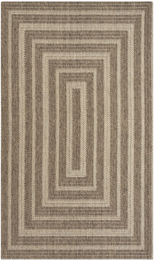 Nourison Home - Tulum Brown Area Rug TLM04