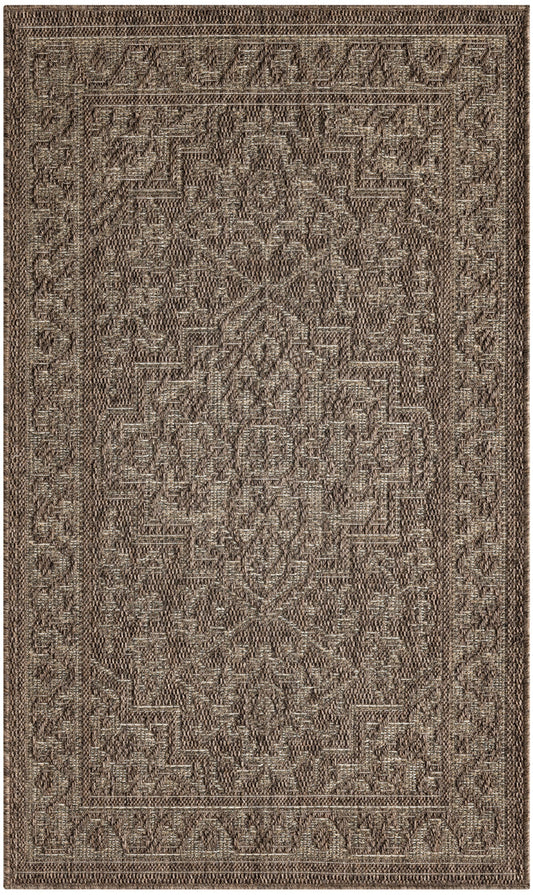 Nourison Home - Tulum Brown Area Rug TLM05
