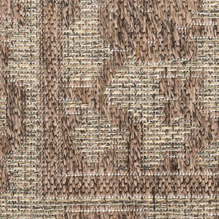 Nourison Home - Tulum Brown Area Rug TLM05