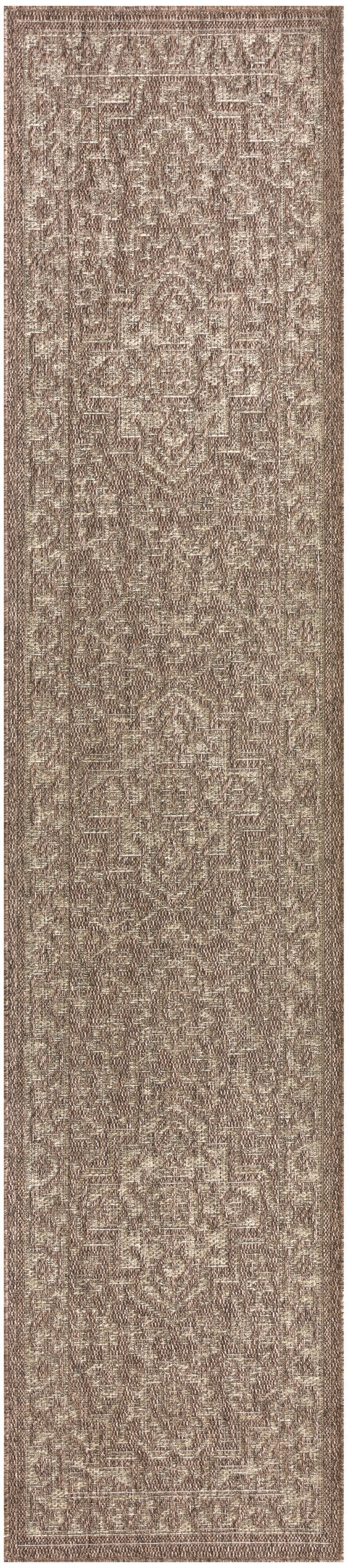 Nourison Home - Tulum Brown Area Rug TLM05