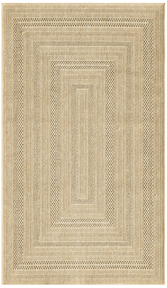 The Rug Corner Nourison Home Nourison Home - Tulum Taupe/Green Area Rug TLM04