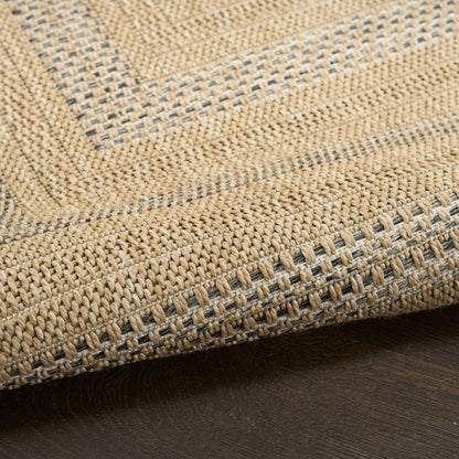 The Rug Corner Nourison Home Nourison Home - Tulum Taupe/Green Area Rug TLM04