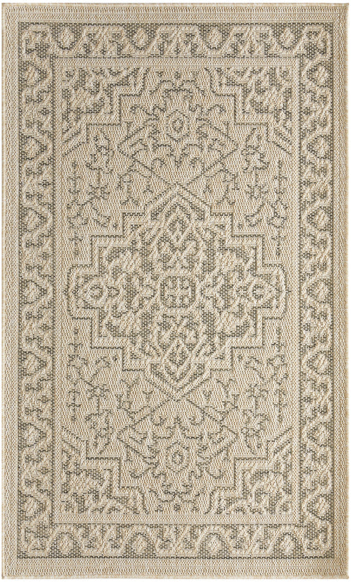 The Rug Corner Nourison Home Nourison Home - Tulum Taupe/Olive Area Rug TLM05