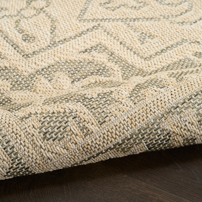 The Rug Corner Nourison Home Nourison Home - Tulum Taupe/Olive Area Rug TLM05