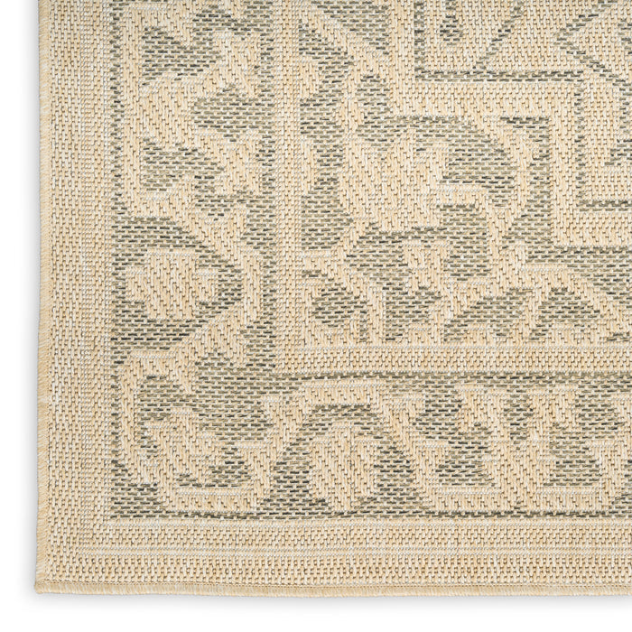 The Rug Corner Nourison Home Nourison Home - Tulum Taupe/Olive Area Rug TLM05