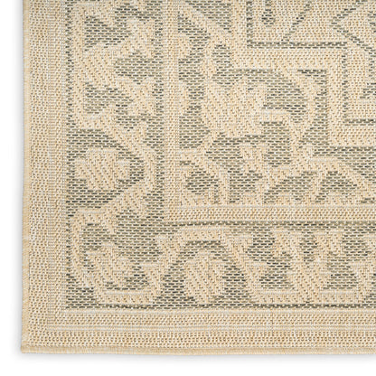 The Rug Corner Nourison Home Nourison Home - Tulum Taupe/Olive Area Rug TLM05