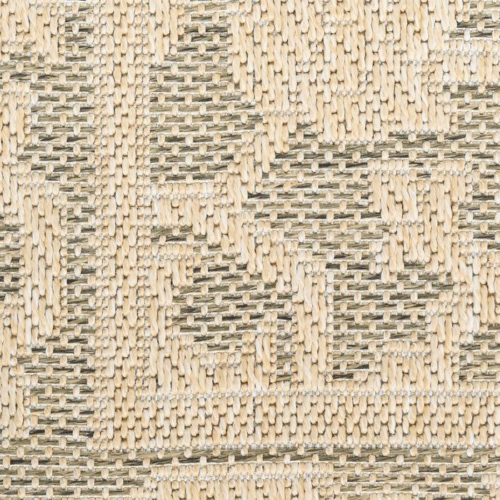 The Rug Corner Nourison Home Nourison Home - Tulum Taupe/Olive Area Rug TLM05