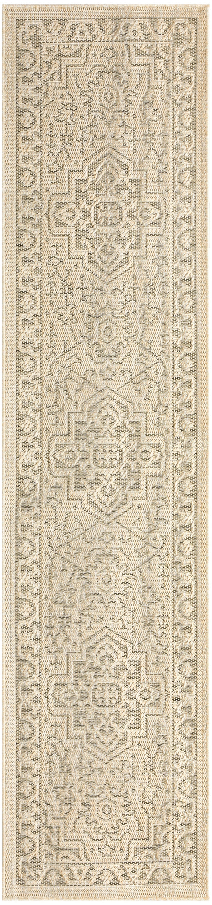 The Rug Corner Nourison Home Nourison Home - Tulum Taupe/Olive Area Rug TLM05