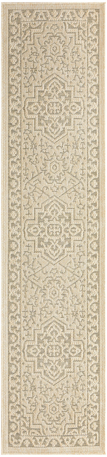 The Rug Corner Nourison Home Nourison Home - Tulum Taupe/Olive Area Rug TLM05