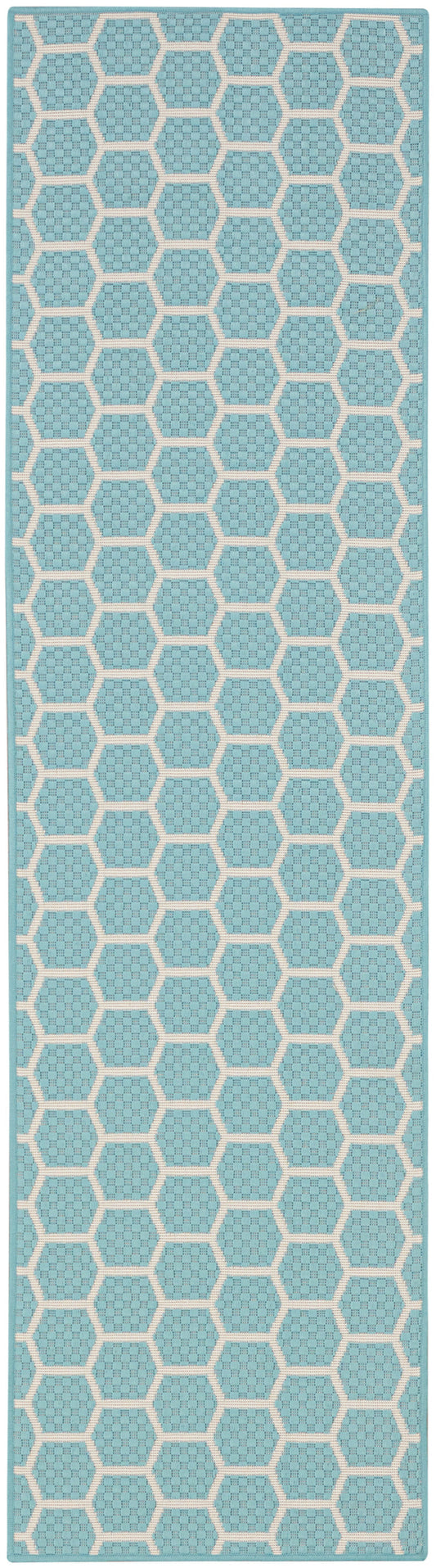 The Rug Corner Nourison Home Nourison Home - Twist Reversible Aqua Area Rug TWS01