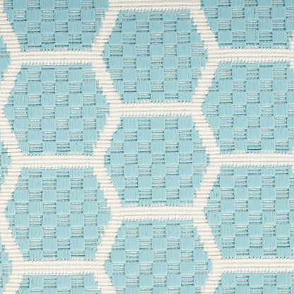 The Rug Corner Nourison Home Nourison Home - Twist Reversible Aqua Area Rug TWS01