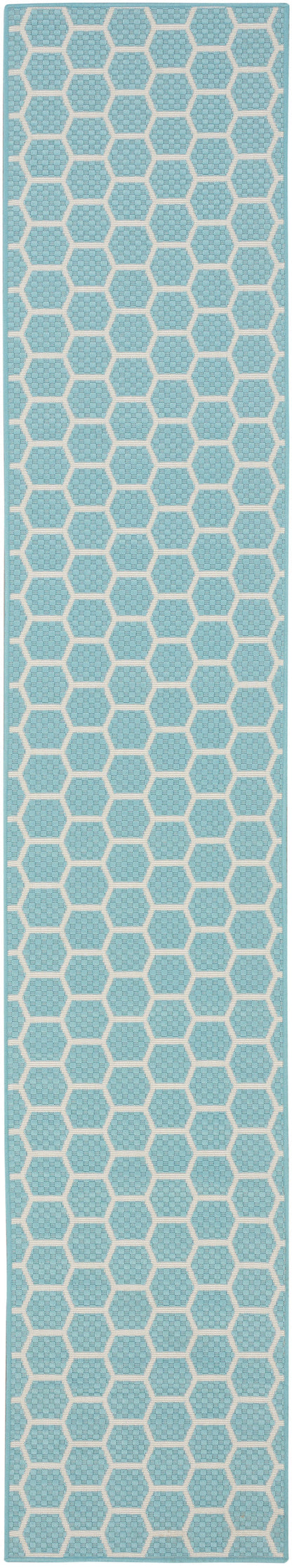 The Rug Corner Nourison Home Nourison Home - Twist Reversible Aqua Area Rug TWS01