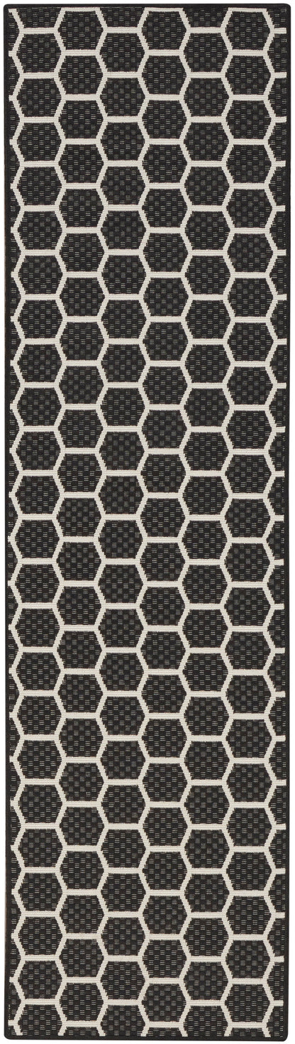 The Rug Corner Nourison Home Twist Reversible TWS01 BLACK Area Rugs