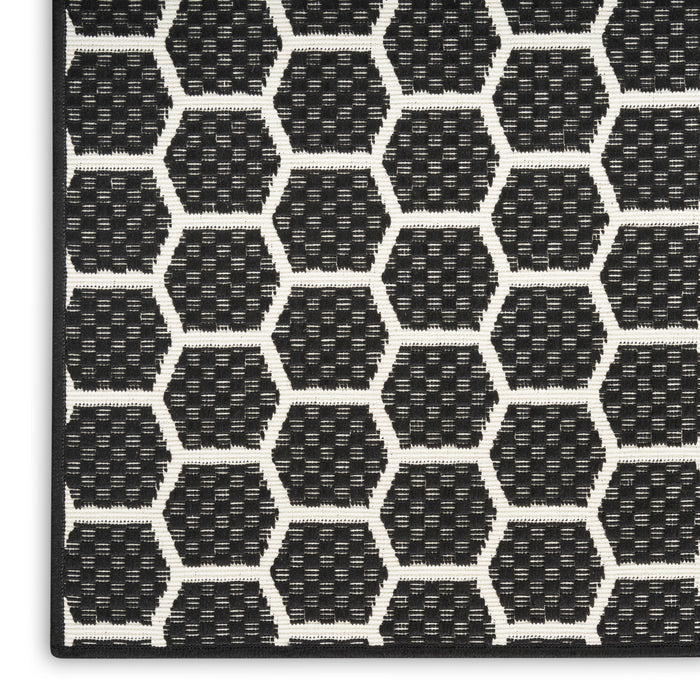The Rug Corner Nourison Home Twist Reversible TWS01 BLACK Area Rugs