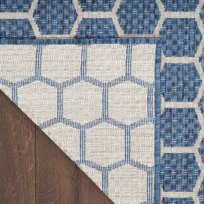The Rug Corner Nourison Home Twist Reversible TWS01 BLUE Area Rugs