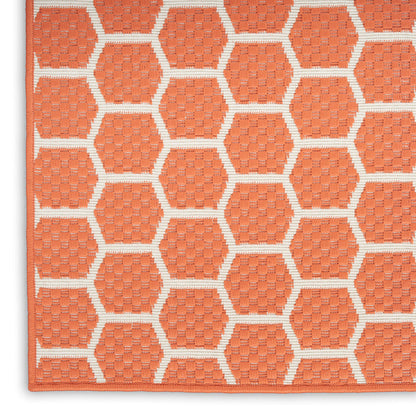 The Rug Corner Nourison Home Twist Reversible TWS01 CORAL Area Rugs