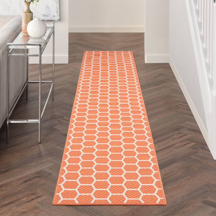 The Rug Corner Nourison Home Twist Reversible TWS01 CORAL Area Rugs