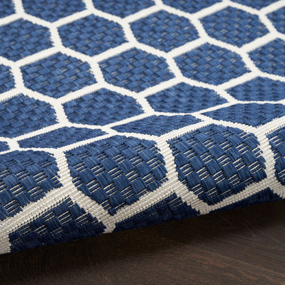 Nourison Home - Twist Reversible Navy Area Rug TWS01