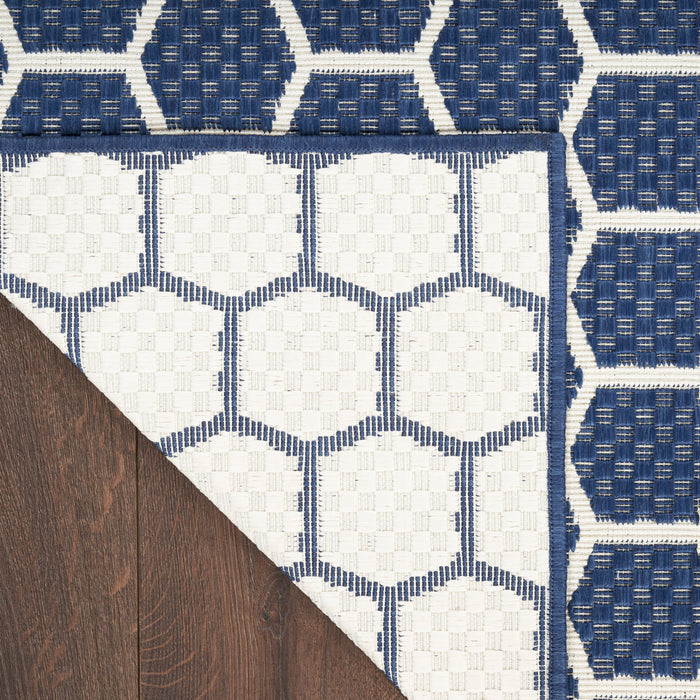 Nourison Home - Twist Reversible Navy Area Rug TWS01