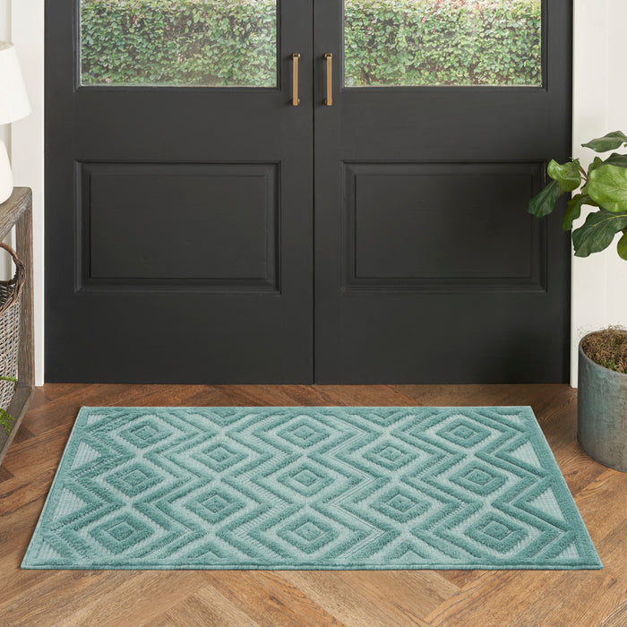 The Rug Corner Nourison Home Nourison Home - Versatile Aqua Area Rug NRV01