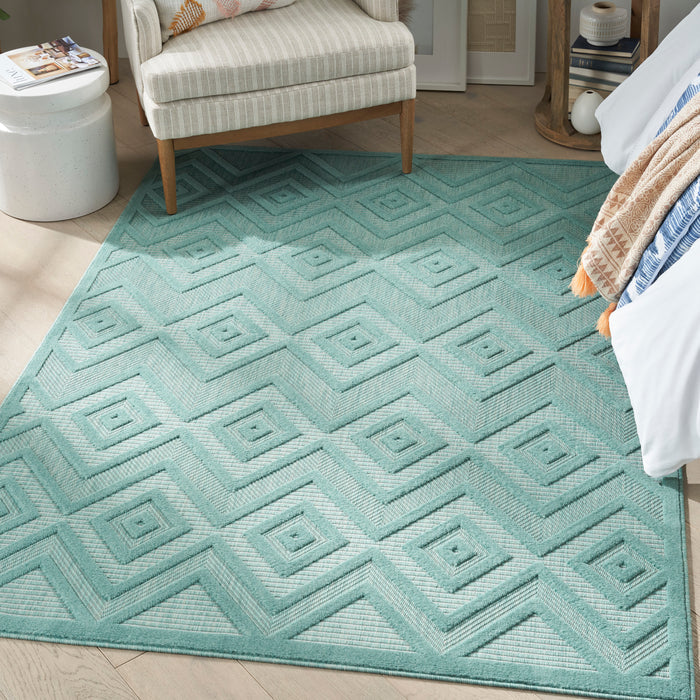 The Rug Corner Nourison Home Nourison Home - Versatile Aqua Area Rug NRV01